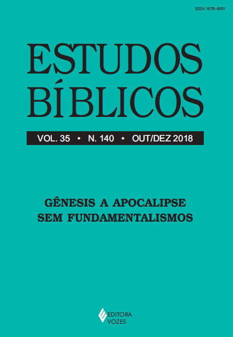 					Visualizar v. 35 n. 140 (2018): Estudos Bíblicos - Dossiê: Gênesis a Apocalipse sem fundamentalismos
				