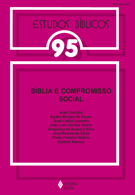 					Visualizar v. 25 n. 95 (2007): Estudos Bíblicos - Bíblia e compromisso social
				