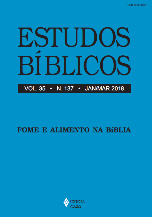 					Visualizar v. 35 n. 137 (2018): Estudos Bíblicos - Dossiê: Fome e alimento na Bíblia
				